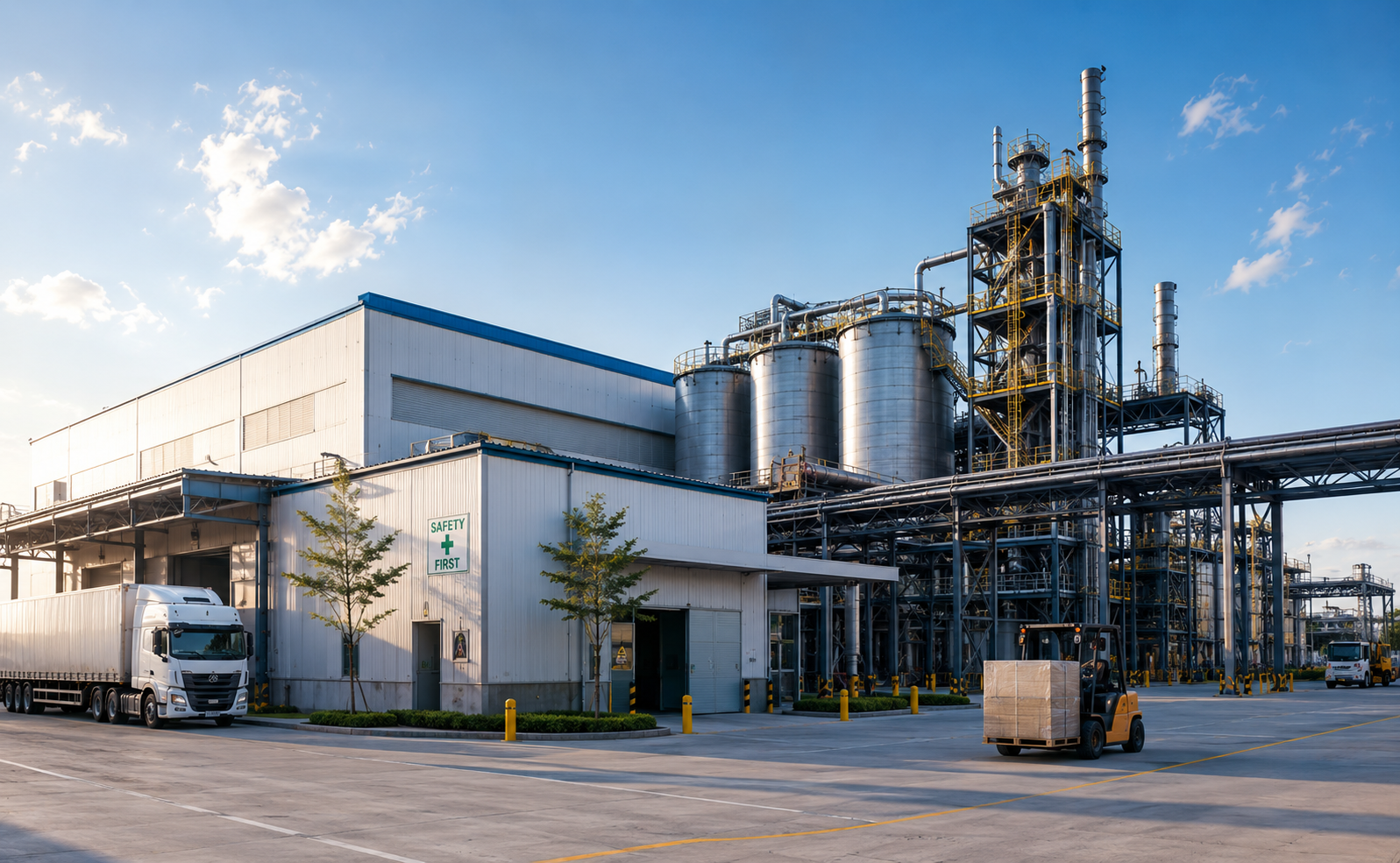 Industrial insulation supply facility