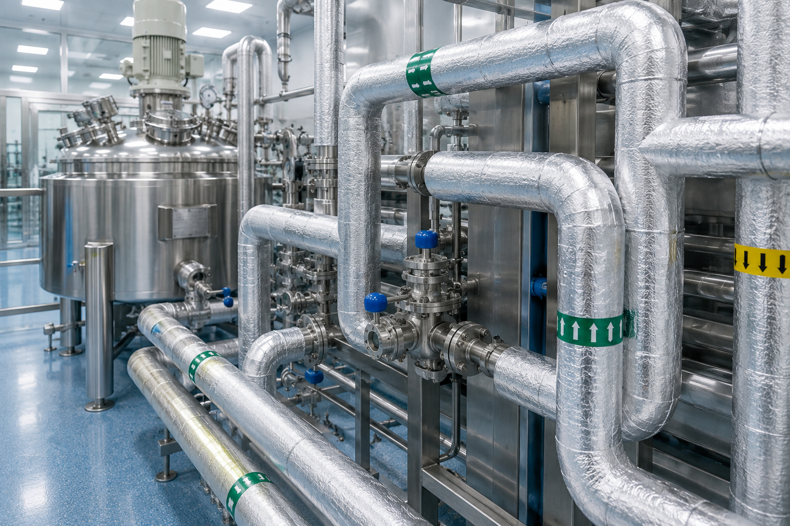Pharmaceutical plant